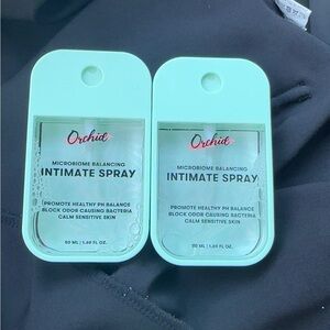 New 2 Pcs Orchid Intimate Spray Sensitive Skin 1.69 Oz